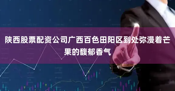 陕西股票配资公司广西百色田阳区到处弥漫着芒果的馥郁香气